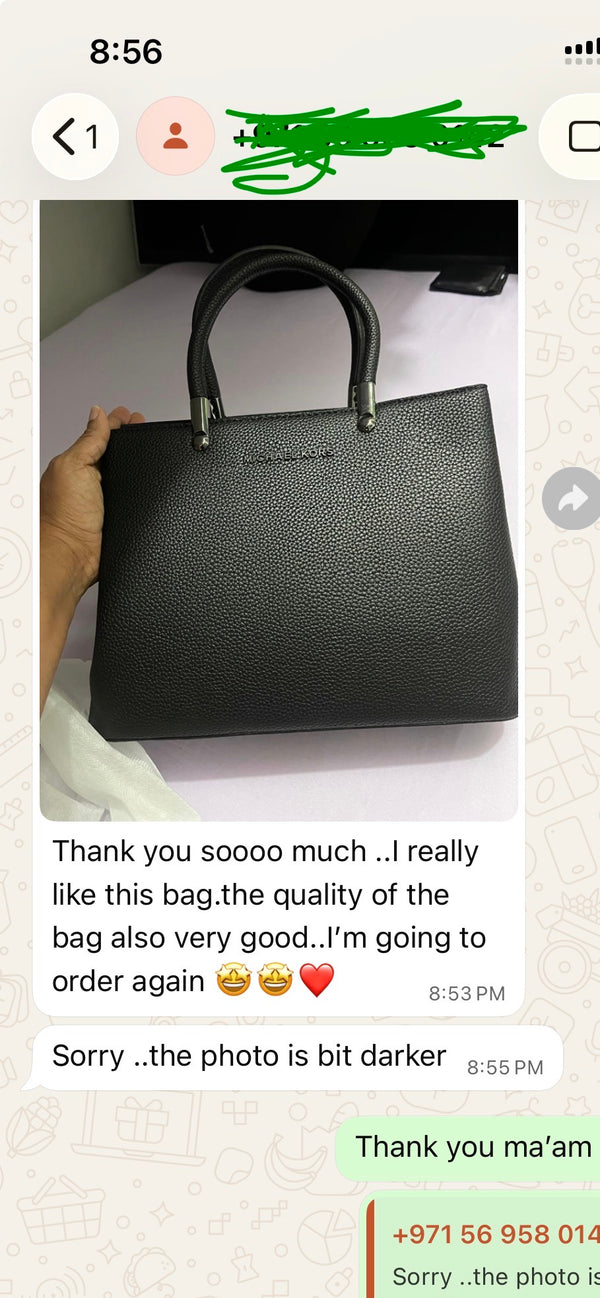 WhatsApp customer review