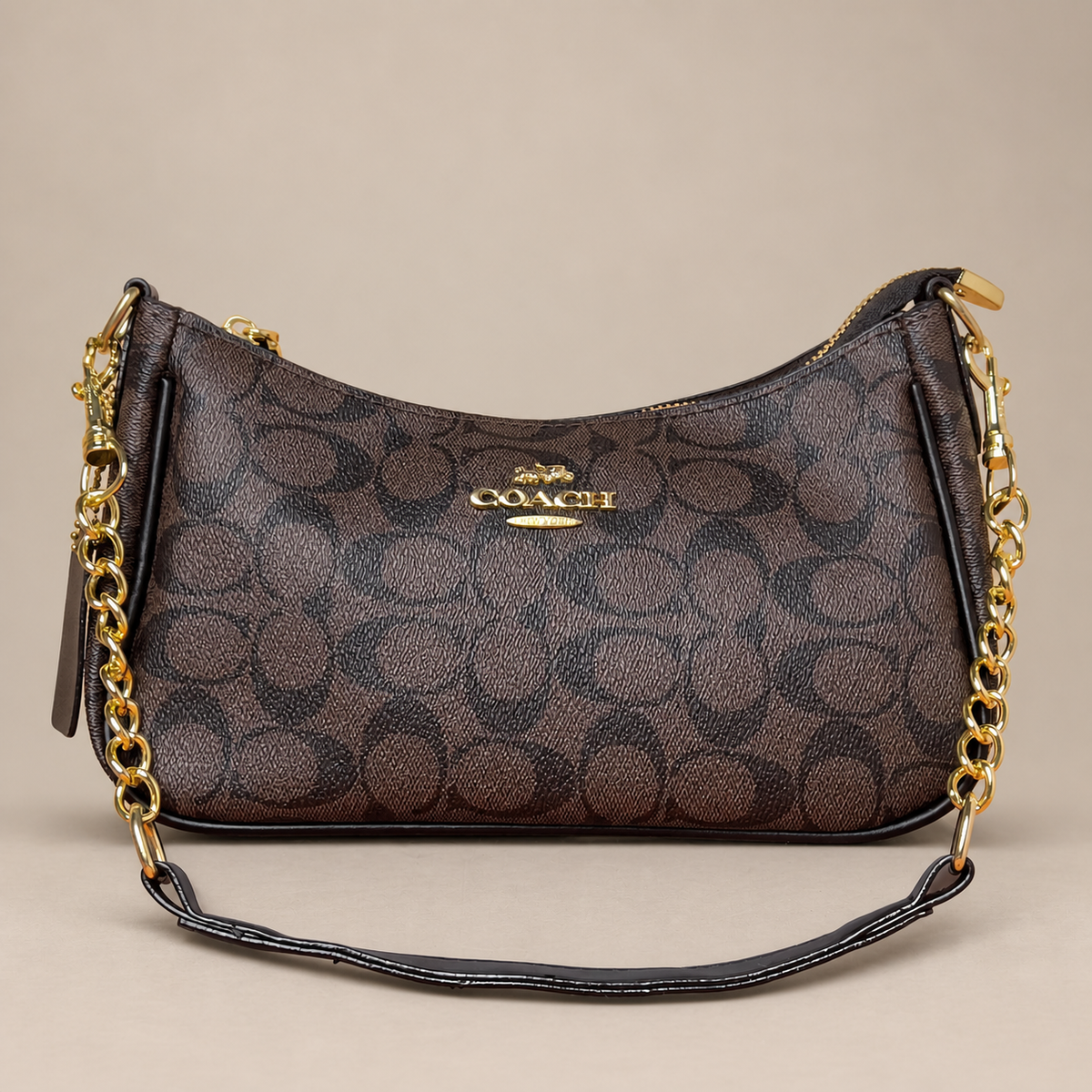 F433 bag on a soft neutral background